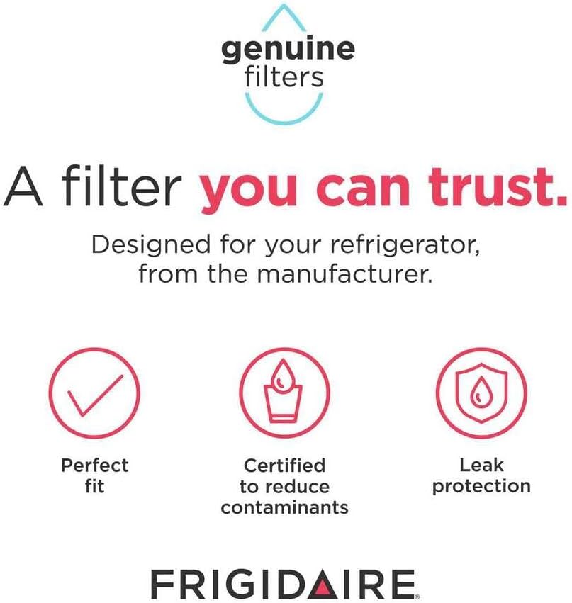 Frigidaire WF3CB Refrigerator Water Filter Replacement, White, 1 Count - Image 5