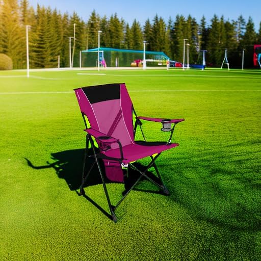 Kijaro Dual Lock Portable Camping Chairs - Enjoy the Outdoors with a Versatile Folding Chair for Sports, Lawn - Dual Lock Feature Locks Position – Hanami Pink - Image 8